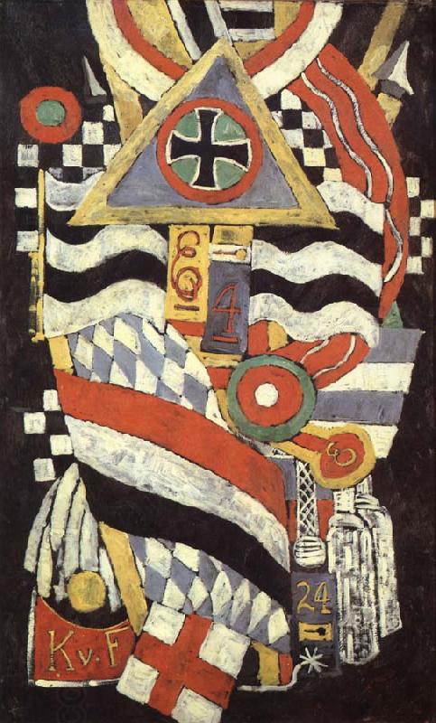 Marsden Hartley Portrait d'un officier allemand oil painting picture